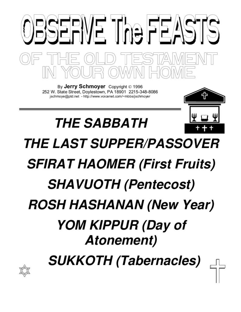 thumbnail of Jewish Feasts articles