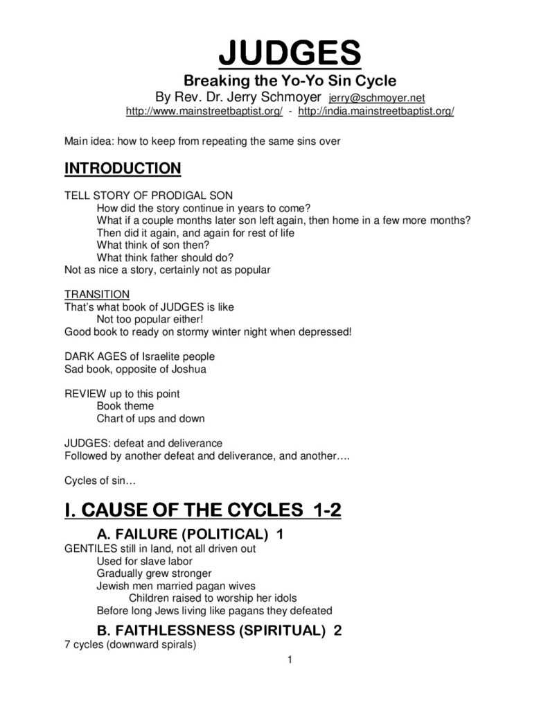 thumbnail of Judges cycles of sin