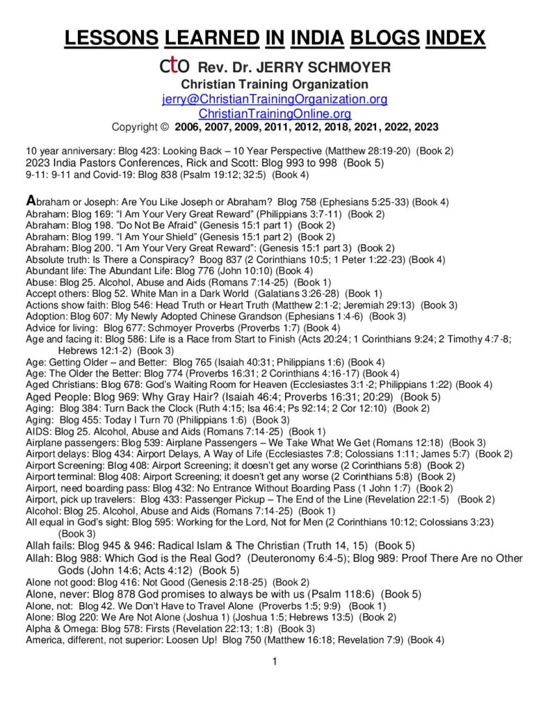 thumbnail of Lessons-Learned-in-India-Blogs-INDEX-Bks-1-5-2023