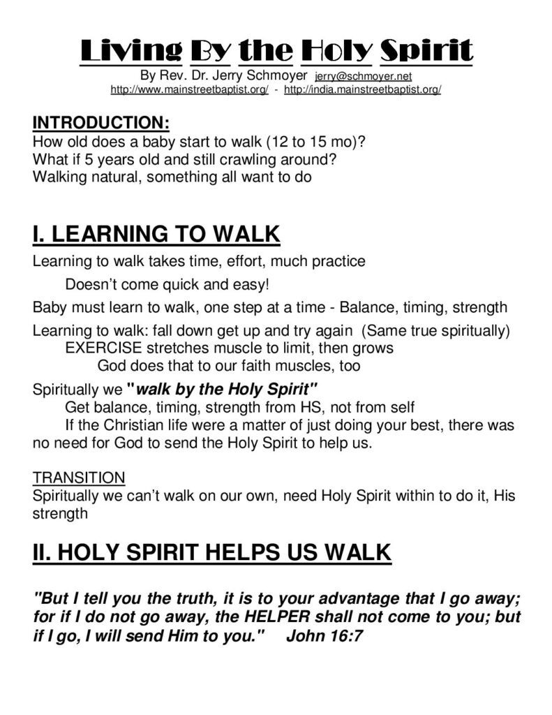 thumbnail of Living by the Holy Spirit