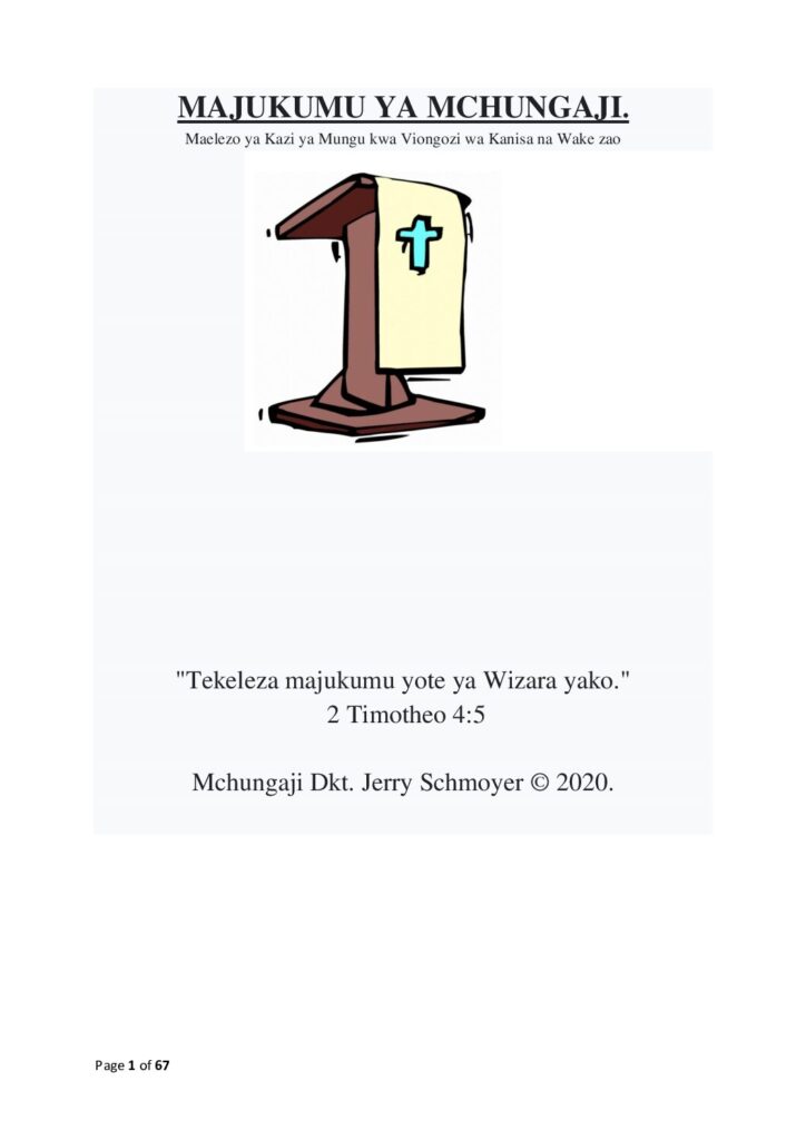 thumbnail of MAJUKUMU-YA-MCHUNGAJI-Duties-of-Pastors-Swahili