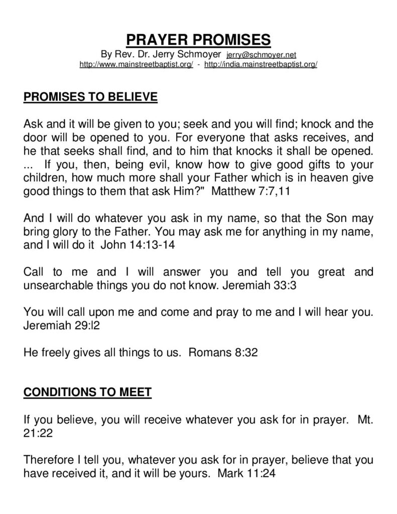 thumbnail of Promises listed