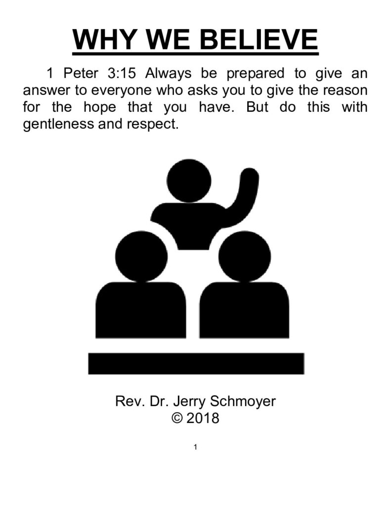 thumbnail of Why We Believe